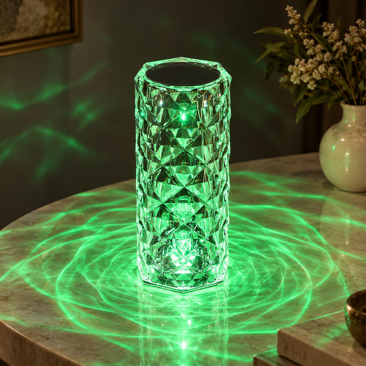 Sparkling Crystal Lamp