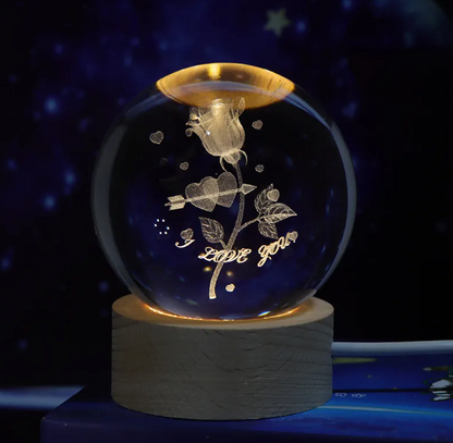 Crystal Ball Night Lamp